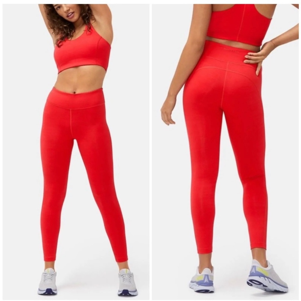 SOLD Outdoor Voices Red TechSweat 7/8 Flex Leggings Size Medium SOLD